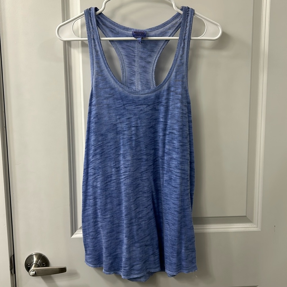 Women’s Mossimo Blue Tank Top (XS)